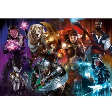   Magic: The Gathering Planeswalker 500 db-os Cube puzzle Clementoni