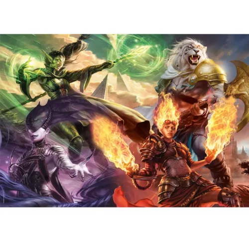 Magic: The Gathering Masters of Mana 500 db-os Cube puzzle Clementoni