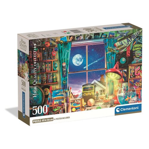 Gyerekszoba To the Moon 500 db-os Compact puzzle Clementoni