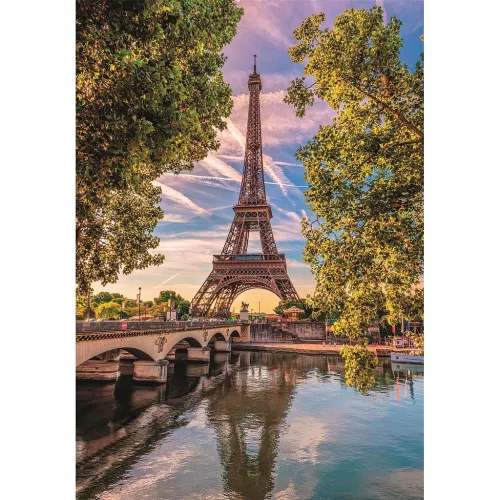 Párizs Along the Seine 500 db-os Compact puzzle Clementoni