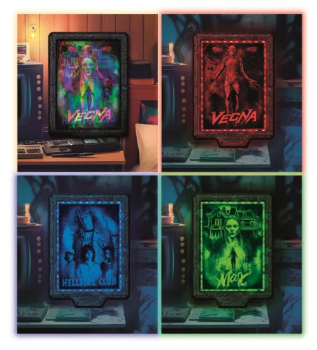 Stranger Things Vecna's Curse 520 db-os puzzle LED-es keretben Clementoni