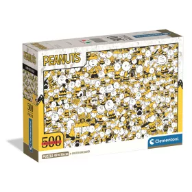 Snoopy Crowd Chaos 500 db-os Compact puzzle Clementoni