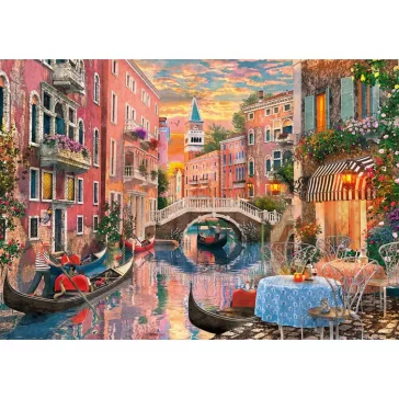 Velence Evening Sunset 6000 db-os puzzle Clementoni