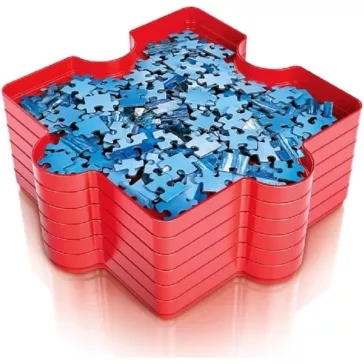 Puzzle szortírozó Red 6 db-os Clementoni