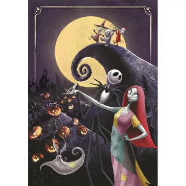   Karácsonyi lidércnyomás Moon 1000 db-os Compact puzzle Clementoni
