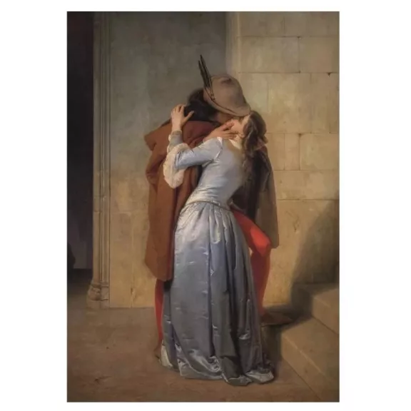 Művészet A csók Hayez 1000 db-os Compact puzzle Clementoni