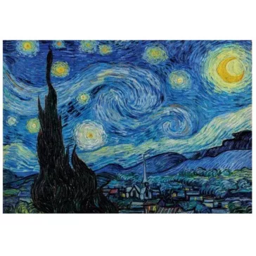   Művészet Csillagos éj Van Gogh 1000 db-os puzzle Clementoni