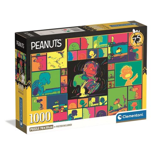 Snoopy Icons in Color 1000 db-os Compact puzzle Clementoni