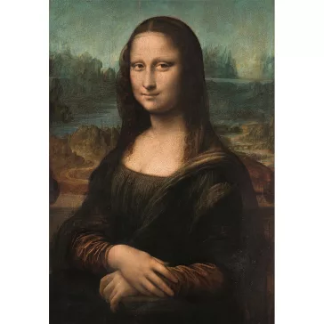 Művészet Mona Lisa 1000 db-os Compact puzzle Clementoni
