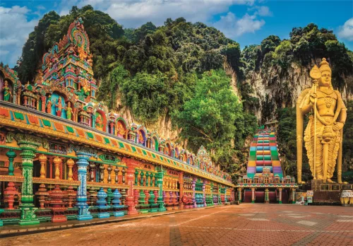 Művészet Batu Caves 1000 db-os puzzle Clementoni