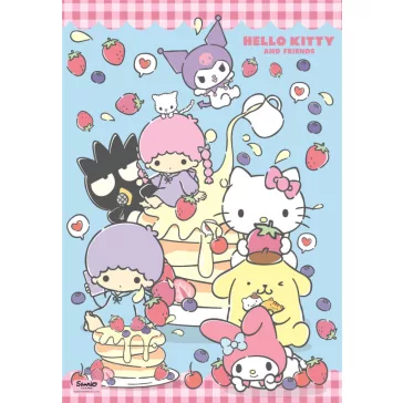 Hello Kitty Pancake 1000 db-os Compact puzzle Clementoni