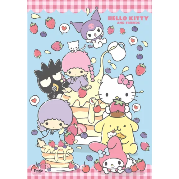 Hello Kitty Pancake 1000 db-os Compact puzzle Clementoni