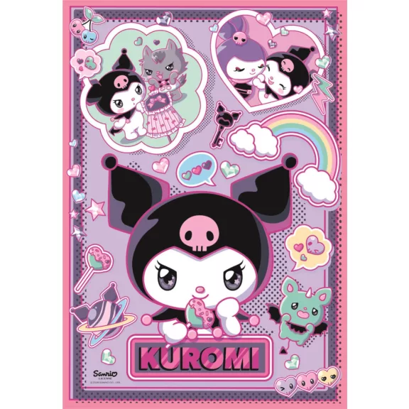 Hello Kitty Rebel Kawaii 1000 db-os Compact puzzle Clementoni