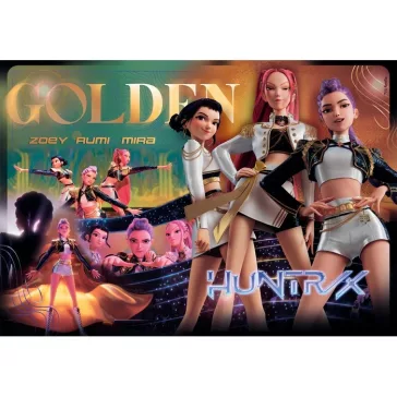   K-pop Démonvadászok Golden 1000 db-os Compact puzzle Clementoni