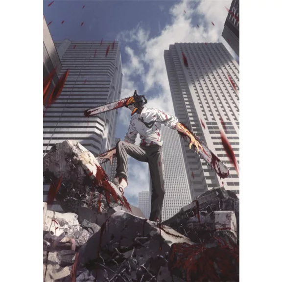 Chainsaw Man Bloody 1000 db-os puzzle Clementoni