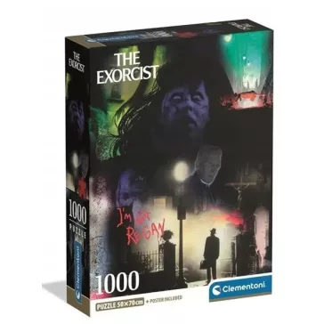 Ördögűző Horror 1000 db-os Compact puzzle Clementoni