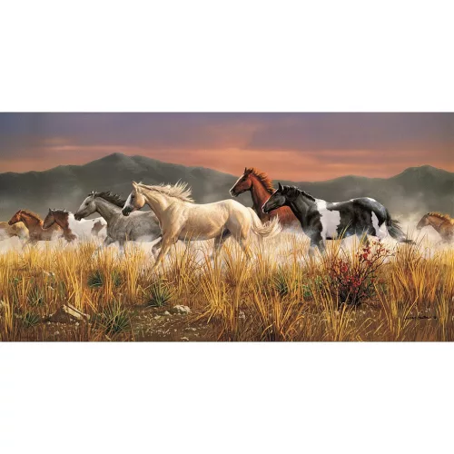 Lovas Band of Thunder 13200 db-os puzzle Clementoni