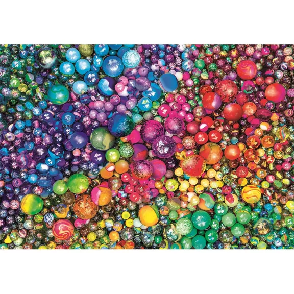Színes golyók Marv 1000 db-os Compact puzzle Clementoni