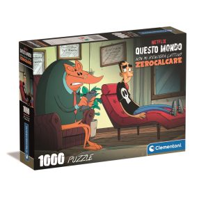   A világ ellen Dr Armadillo 1000 db-os Compact puzzle Clementoni