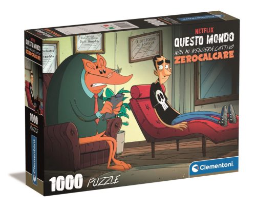 A világ ellen Dr Armadillo 1000 db-os Compact puzzle Clementoni