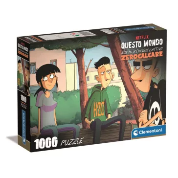   A világ ellen Hoodie Talks 1000 db-os Compact puzzle Clementoni
