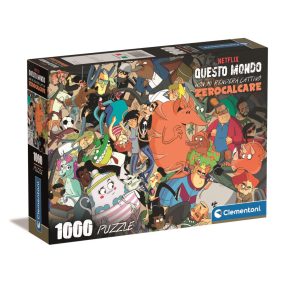 A világ ellen Chaos 1000 db-os Compact puzzle Clementoni