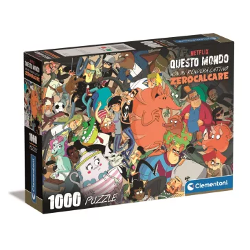 A világ ellen Chaos 1000 db-os Compact puzzle Clementoni