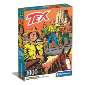 Tex Willer Ride 1000 db-os Compact puzzle Clementoni