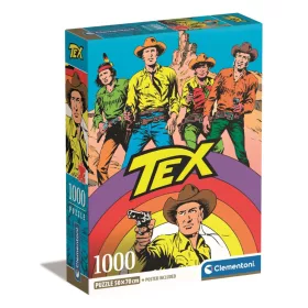 Tex Willer Rainbow 1000 db-os Compact puzzle Clementoni