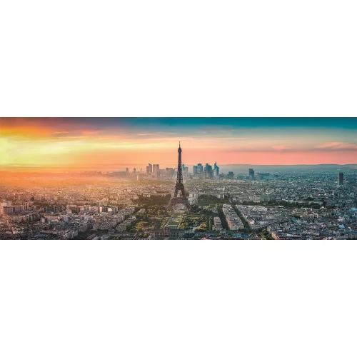 Párizs View 1000 db-os panoráma Compact puzzle Clementoni