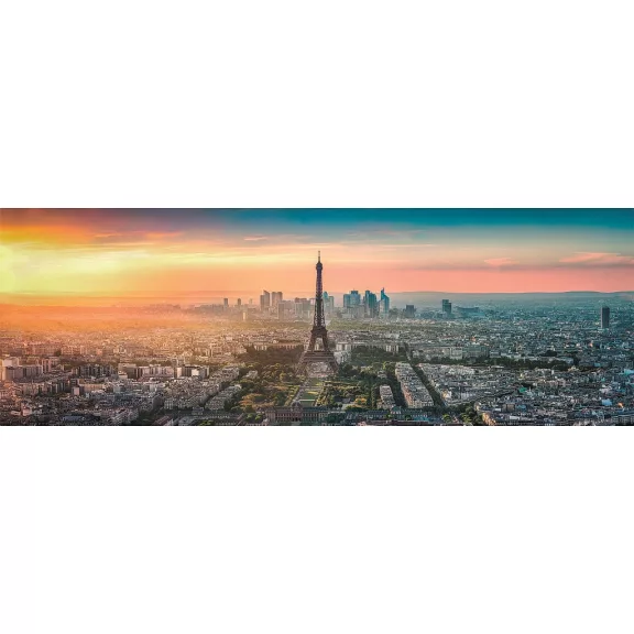 Párizs View 1000 db-os panoráma Compact puzzle Clementoni