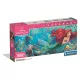 Disney Hercegnők Ariel 1000 db-os panoráma Compact puzzle Clementoni