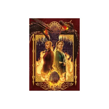 Sárkányok Háza Fire 1000 db-os puzzle Clementoni