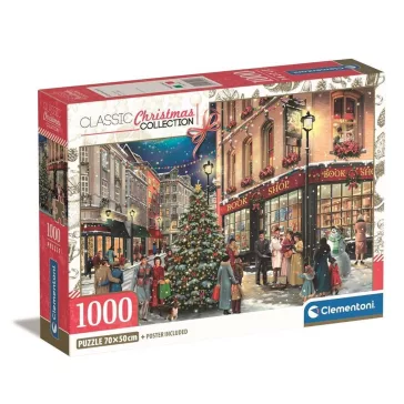 Karácsonyi Classic Stroll 1000 db-os puzzle Clementoni