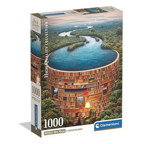 Bibliodame 1000 db-os puzzle Clementoni