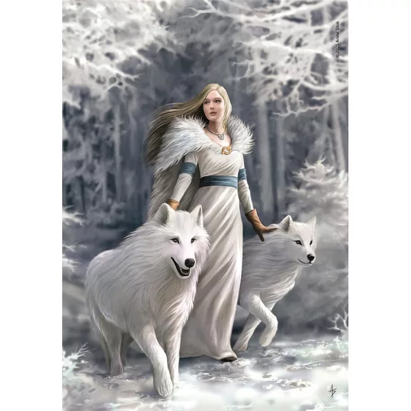 Anne Stokes Winter Guardians 1000 db-os Compact puzzle Clementoni