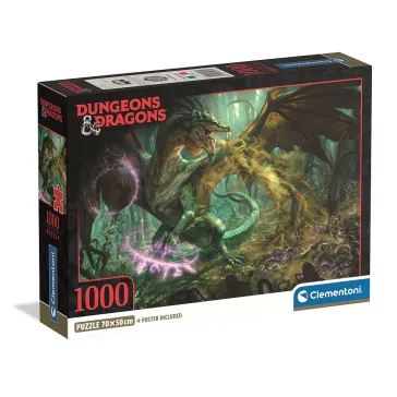   Dungeons & Dragons Poison 1000 db-os Compact puzzle Clementoni