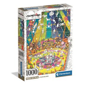 Színes Mordillo 1000 db-os Compact puzzle Clementoni
