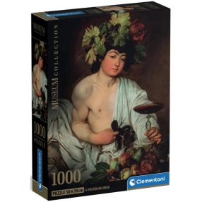   Művészet Bacchus Caravaggio 1000 db-os Compact puzzle Clementoni