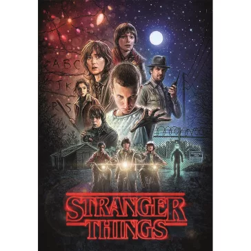   Stranger Things The Beginning 1000 db-os Compact puzzle Clementoni