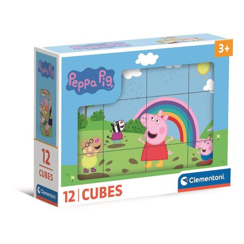 Peppa malac Nature Class mesekocka 12 db-os Clementoni