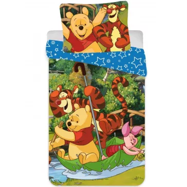   Disney Micimackó gyerek, ovis ágyneműhuzat 90×140cm, 40×55 cm