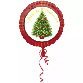 Karácsonyi Tree fólia lufi 43 cm