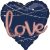 Esküvő Heart fólia lufi 91 cm