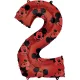 Disney Mickey Red fólia lufi 2-es 66 cm