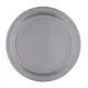 Ezüst Silver papírtányér 8 db-os 23 cm