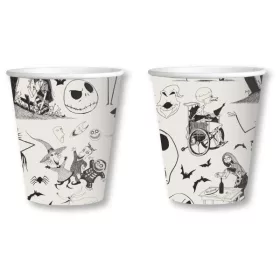   Karácsonyi lidércnyomás Black papír pohár 8 db-os 250 ml