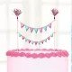 Keresztelő Pink torta dekoráció