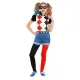 Harley Quinn Crazy jelmez 8-10 év