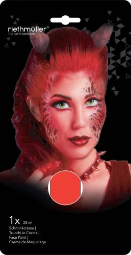 Piros Halloween arcfesték, smink 28 ml